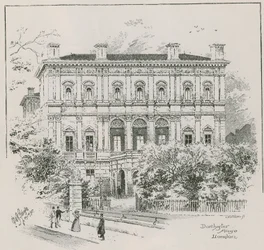 Dorchester House, Park Lane, Londres, résidence du Shahzada Nasrullah Khan