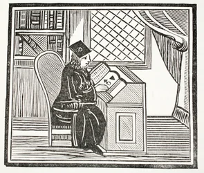 Dr. John Faustus, illustration de Chap-books du XVIIIe siècle par John Ashton, pub. 1882