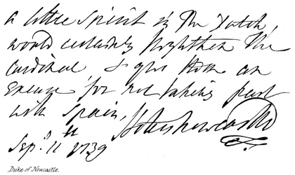 Duc de Newcastle