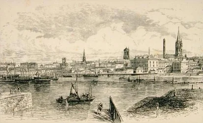 Dundee vers 1880, de 