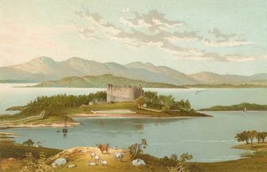 Château de Dunstaffnage et Loch Etive