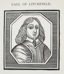 Comte de Litchfield, illustration de Chap-books du XVIIIe siècle par John Ashton, pub. 1882