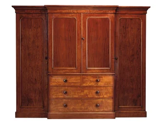 Armoire à façade brisée de l