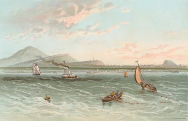 Édimbourg depuis le Firth of Forth