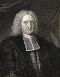 Edmond Halley (1656-1742) de La Galerie des Portraits, publié en 1833