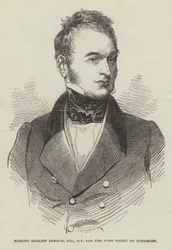 Edmund Beckett Denison, Esquire, MP, pour le West Riding du Yorkshire
