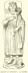 Effigie de Richard I à Rouen
