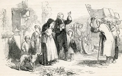 Expulsion des non-conformistes le jour de la Saint-Barthélemy