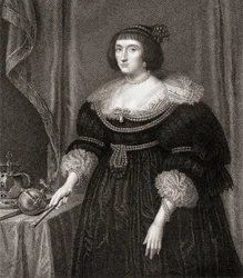 Élisabeth, reine de Bohême (1596-1662), de Lodges British Portraits, 1823