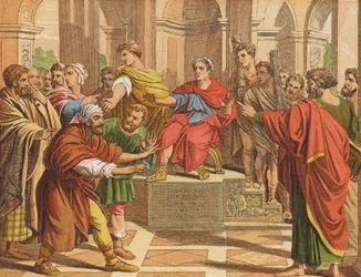 Élymas le Sorcier frappé de cécité