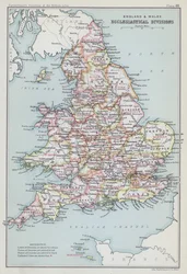 Angleterre et Pays de Galles, divisions ecclésiastiques