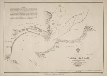 Entrée de Darra Salaam, par le commandant R. Bradshaw, HMS Star
