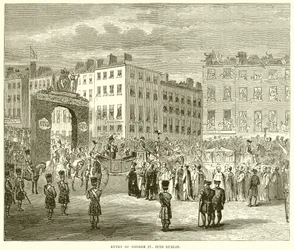Entrée de George IV à Dublin