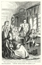 Épisode de la vie du jeune Benjamin Franklin