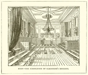 Eton--La salle de classe de l