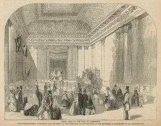 Vente de fantaisie au Hall of Commerce