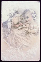 Père Noël et un enfant