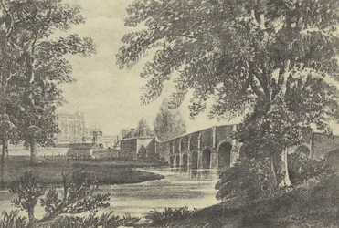 Pont à Quinze Arches, 1818