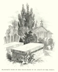 Tombe de Flaxman dans le cimetière de St Giles