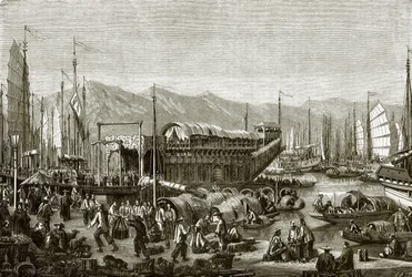 Bateau de plaisance à Shanghai