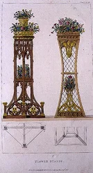 Présentoirs à fleurs, planche 163 de l