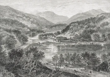 Flowerdale, Gairloch vers 1880, de 