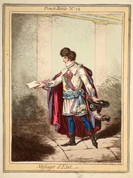 Habits français n° 12, Messager d