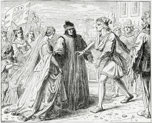 Réception de Frédéric par Éléonore, 1882