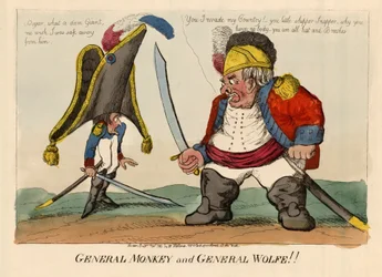 Général Singe et Général Wolfe!!, pub W. Holland