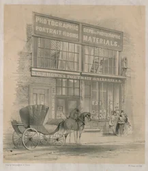 Vue générale des galeries de portraits de G. Brown