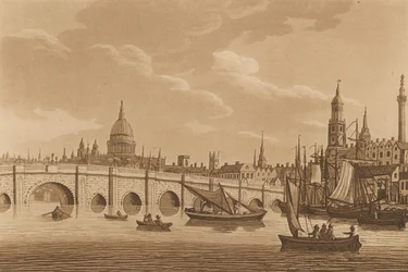 Vue générale du pont de Londres
