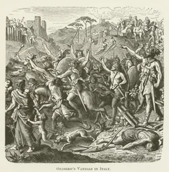 Les Vandales de Genséric en Italie