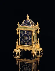 Petite pendule musicale et à carillon de George III, Howlett & Horne, Londres, vers 1780