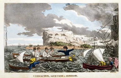 Gibraltar : Newcome en disgrâce, planche de 