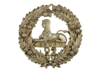 Insigne de Glengarry, vers 1874-81