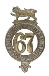 Insigne de Glengarry, vers 1875