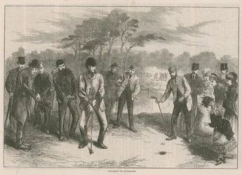 Match de golf à Blackheath