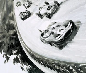 Grand Prix, Monza, Italie, en 1957