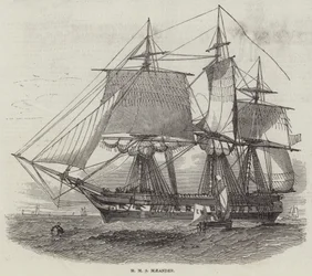 HMS Maeander (gravure)