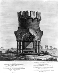 Monument Hackendown, gravé par J. Basire, 1780