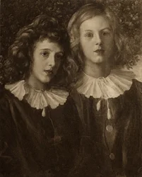 Hallam et Lionel Tennyson, fils d