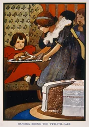 Distribution du gâteau des rois