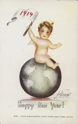Carte de Bonne Année, 1914
