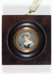 Henrietta Scott, marquise de Titchfield, plus tard duchesse de Portland (émail)