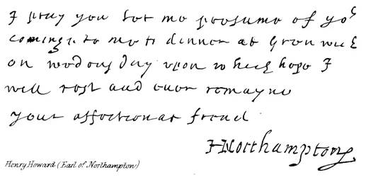 Henry Howard, comte de Northampton