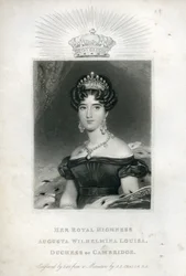Son Altesse Royale Augusta Wilhelmina Louisa, duchesse de Cambridge, 1830