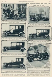 Les voitures de Sa Majesté : les voitures du roi George V de 1899 à 1935, de The Illustrated London News, 4 mai 1935