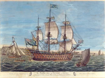 Le navire de Sa Majesté, le Victory