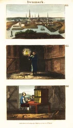 Vues historiques du Danemark