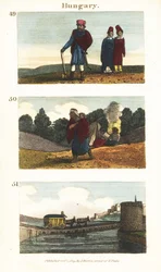 Vues historiques de la Hongrie